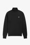 Maglione Uomo a collo alto Nero Fred Perry- Francavilla Moda